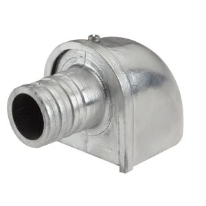 Coude en aluminium pour descentes