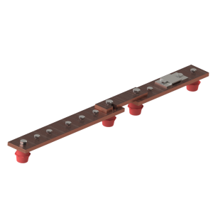 Earthing Busbar with 7 connections