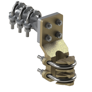 Conector bimetálico 90º