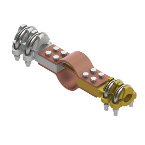 Conector de dilatación bimetálico