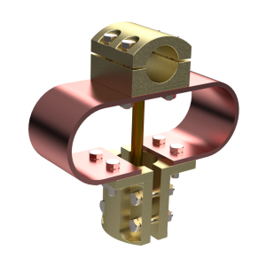 Connecteur en T de dilatation avec guide