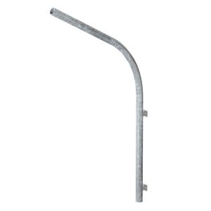 Bras tubulaire en acier pour luminaire