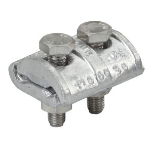 Connecteur à rainures parallèles pour conducteurs en aluminium (sections différentes)